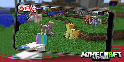 Unicorn Little Pony Mod For Minecraft PE Addons screenshot 4
