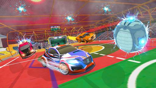 World Car Soccer League - Rocket Ball Car Racing screenshot 4