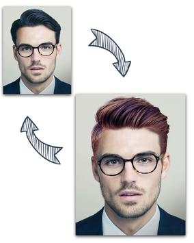 Man Hairstyle Photo Editor 4 تصوير الشاشة
