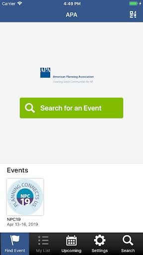 APA National Events скриншот 1