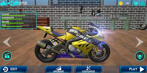 Crazy Bike Driving Simulator screenshot 2