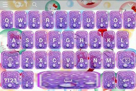 Cute Pink Kitty Cat Keyboard screenshot 16