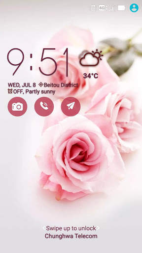 Rose ASUS ZenUI Theme screenshot 1