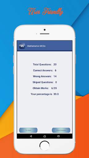 Mathematics MCQs screenshot 3