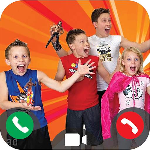 Ninja Kids Fake Call Video Prank 1.0