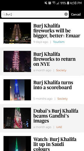 Gulf News screenshot 5