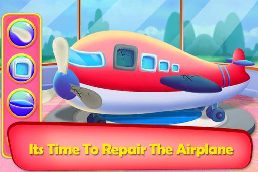 Airport Manager Flying Girls Aeroplane kids Game screenshot 5