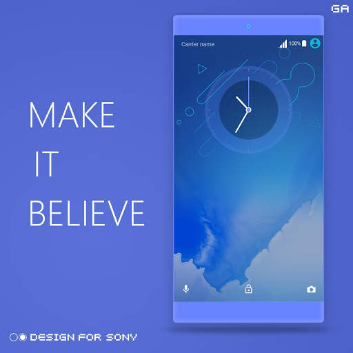 P XPERIA Theme™ | Design For SONY 🎨 screenshot 2