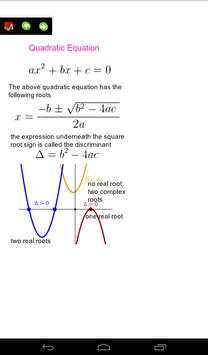 Algebra Useful Formulas screenshot 11