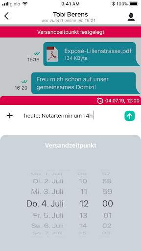 ginlo Privat Messenger screenshot 4
