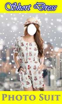 Short Dress Girl Photo Montage HD screenshot 2