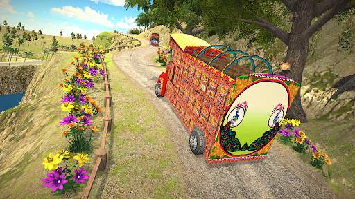 Pak Truck Cargo Game 2021 : New Truck Driving Game screenshot 2
