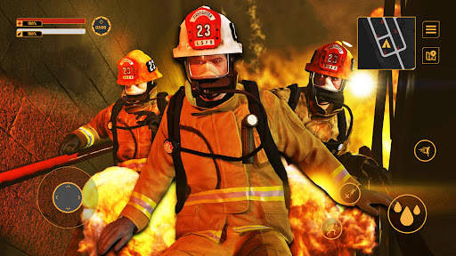 Fire Truck Driving Games 2022 screenshot 7
