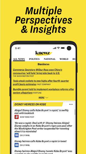 Knewz: Unbiased World News & Politics App screenshot 3