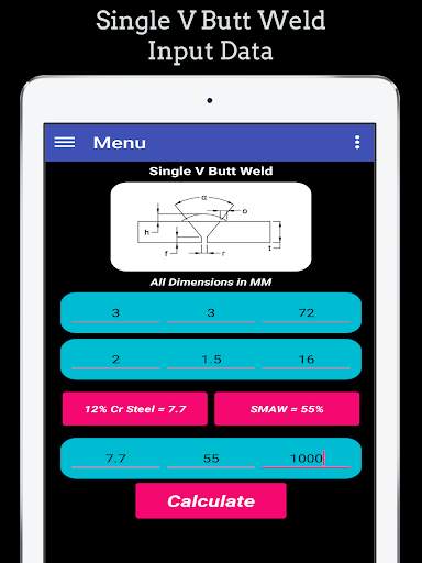 Welding Weight and Cost Calculator скриншот 11