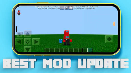 Аmong Us in Minecraft PE - Mod Among Us 2 screenshot 1