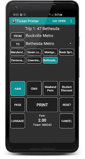 Ticket Printer screenshot 2