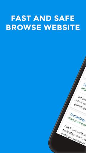 FS Browser - Fast & Safe Web Browsing App screenshot 1