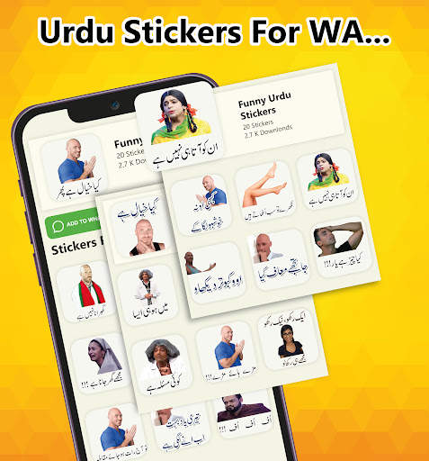 Funny Urdu Stickers WASticker screenshot 3