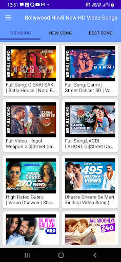 Hindi Latest HD Video Songs screenshot 8