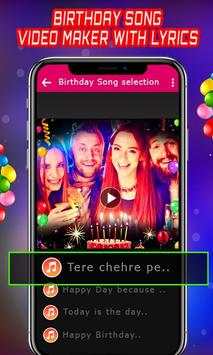Birthday wishes – Lyrical Birthday Video Maker screenshot 2