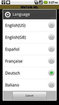 WeTalk ML screenshot 3