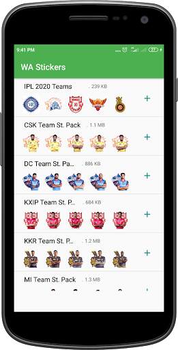 IPL 2020 and crickets Stickers - IPL WA Stickers screenshot 2