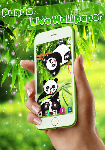 Cute Panda Live Wallpaper 🐼 Kawaii Bear Theme screenshot 8