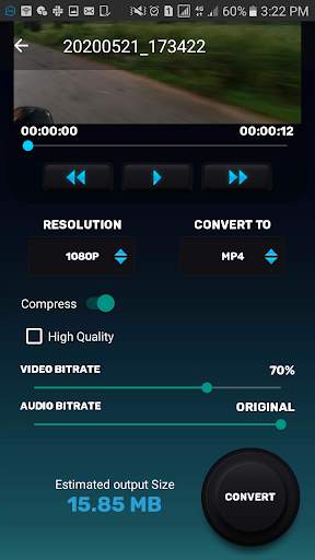 Video Converter & Compressor (MP4, AVI, MOV, MKV) screenshot 3