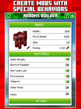 Addons Builder for Minecraft PE screenshot 8