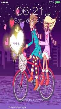 Love Heart Pin Lock screenshot 7