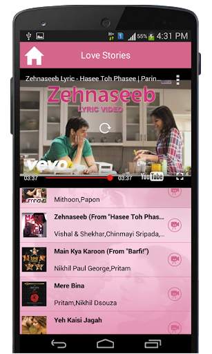 Bollywood Love Stories Songs screenshot 6