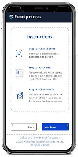 Footprints Digital - Address Verification App screenshot 3