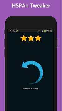 HPSA  signal booster H  stabilizer  gprs optimizer screenshot 2