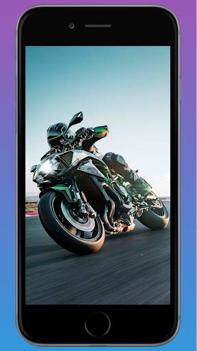 Kawasaki ninja wallpaper screenshot 2