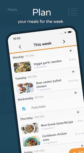 Meal Planner & Recipe Keeper screenshot 2