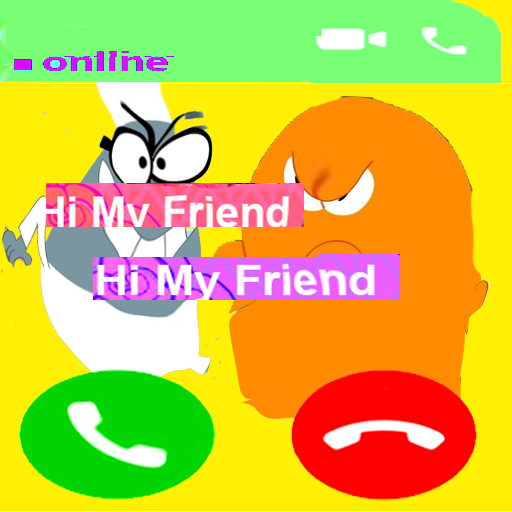 fake video chat lamput prank icon