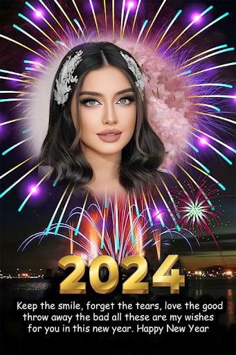 New Year Photo Frame 2024 screenshot 1