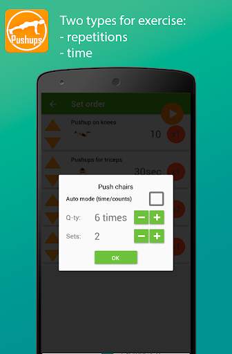 My Pushups workout screenshot 3