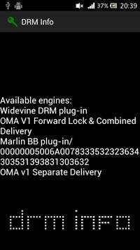 DRM Info screenshot 2