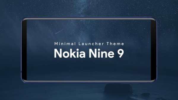 Launcher Theme For Nokia 9 screenshot 1