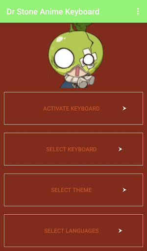 Anime Keyboard - Dr. Stone screenshot 1