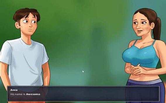 Summertime Saga Hd Wallpaper скриншот 1