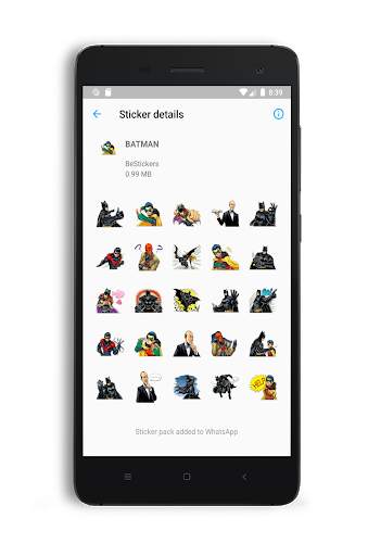 Cartoon Stickers for Whatsapp (WAStickerApps) screenshot 3