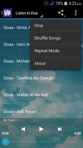 Dua Free MP3 screenshot 3