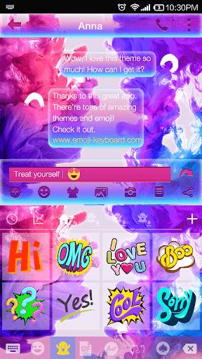 Ink in Water 2018 Keyboard screenshot 1