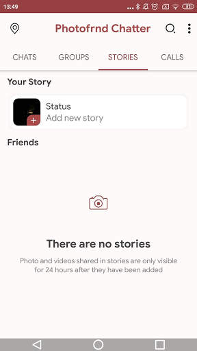 Photofrnd Chatter India- Text, video, audio chat screenshot 2