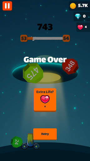 Ball Monster Blast : Cannon Ball Shot Space Game screenshot 15