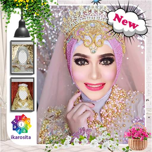 Hijab Wedding Selfie Camera screenshot 3