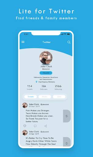 Lite for Twitter - Faster for Twitter - Lite App screenshot 2